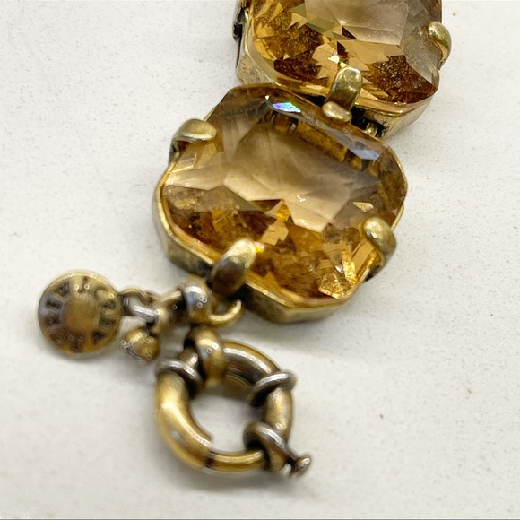 J. Crew Faceted Crystal Vintage Bracelet - Picture 8 of 12